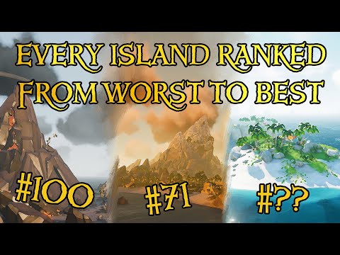 Ultimate Sea of Thieves Island Ranking - You Won't Believe #1!