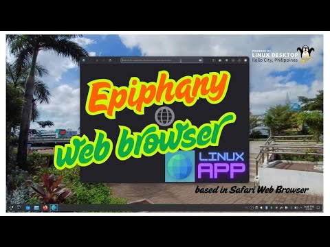 Linux App - Epiphany Web Browser