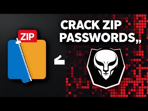 How Hackers Crack Password Protected ZIP file Kali Linux 2025