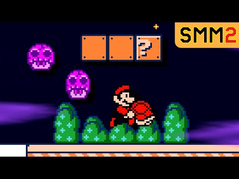 Rotten Mushroom Hills by Pey10B | Super Mario Maker 2