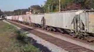 preview picture of video 'Norfolk Southern Freight Train at Buford, GA'