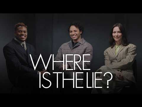 Anthony Ramos, Rebecca Hall & Jeremy Pope Take Turns in the Hot Seat | Where Is the Lie? | ELLE