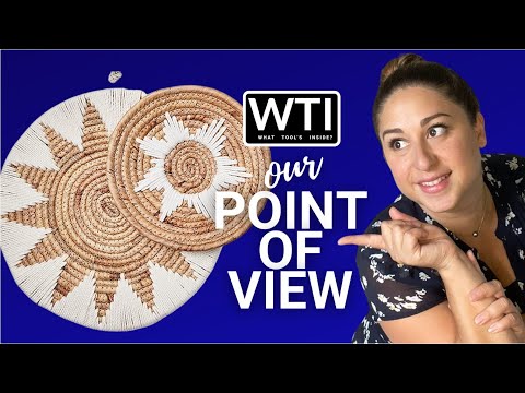 Handmade Boho wall hanging basket decor - WTI product video review