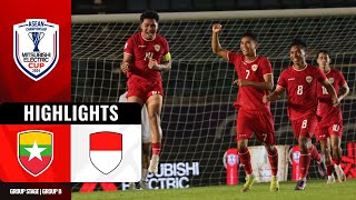 Highlight Myanmar Vs Indonesia (0-1) di Piala AFF 2024, Skuad Garuda Dapat Modal Penting Fase Grup