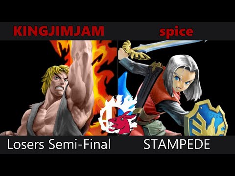 Stampede! Losers Semis - KINGJIMJAM vs spice