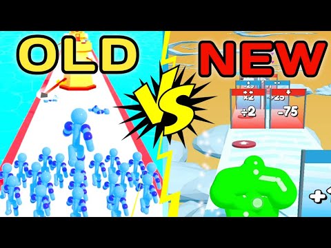 Tall Man Run OLD vs New Update Walkthrough All Levels Gameplay Android, iOS