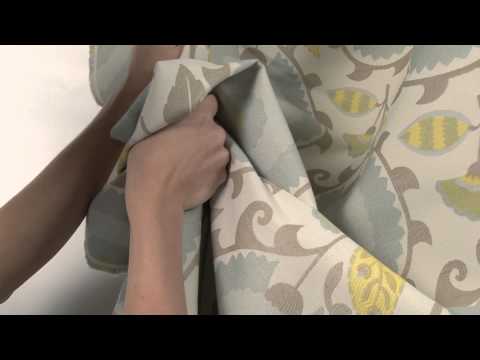 Video of Waverly 652960 Flor Feliz Flint Fabric #104652