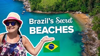 Sailing to Secret Beaches in Brazil. Must See São Paulo State Island. Ilhabela is Beautiful.