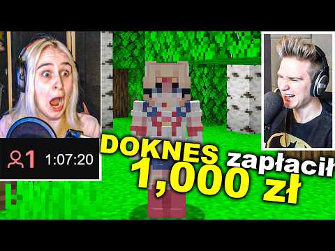 PRANKUJE STREAMERKE z 1 WIDZEM DONEJTAMI