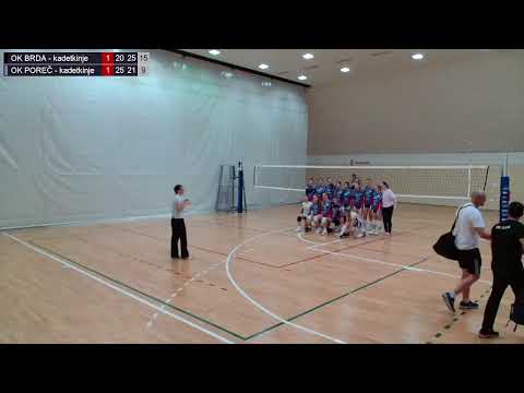 1.6.2025. PH KADETKINJE, ZA 11. MJESTO, OK BRDA - OK POREČ