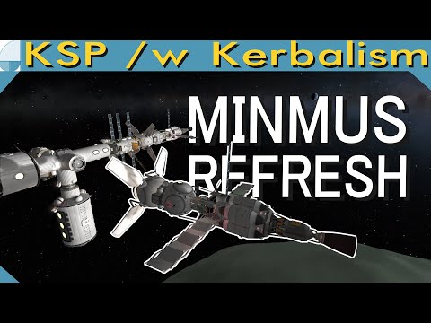 Crew Rotation at Minmus Station | Stream pt. 3/3 (KSP 1.12.3)