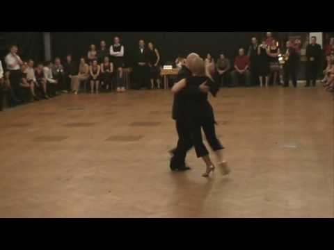  Jarek Chojnacki  and  Malgorzata Knopp  are  dancing  to  the  milonga  "  Milonga Querida  "