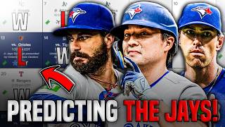 We Predicted The Rest of the Blue Jays Season... Will They Make the Postseason