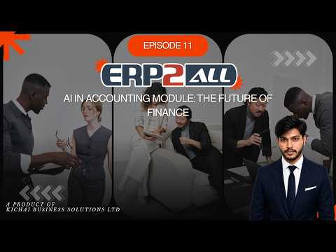 AI in Accounting module of ERP2ALL: The Future of Finance with captions