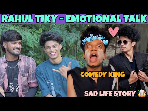 EMOTIONAL TALK - RAHUL TIKY 😰| LIFE JOURNEY OF RAHUL TIKY | TIKTOKER | VJ SAMEER | HASHTAG TODAY