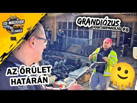 Garázs videó 188. - grandiózus raktárkészlet 8. rész