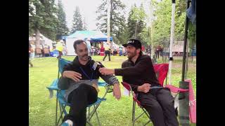 Overheard Podcast at Canmore Folk Fest Adam from HEYJACK