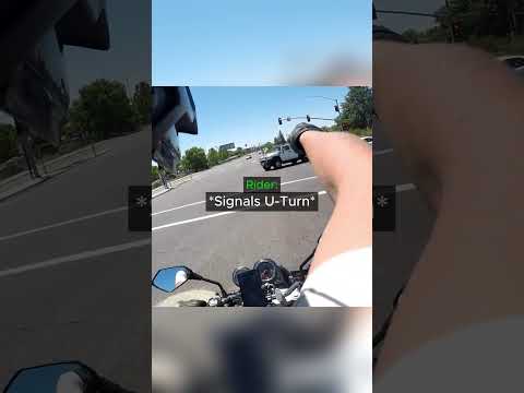 Biker crashes then has a WHOLESOME interaction😳