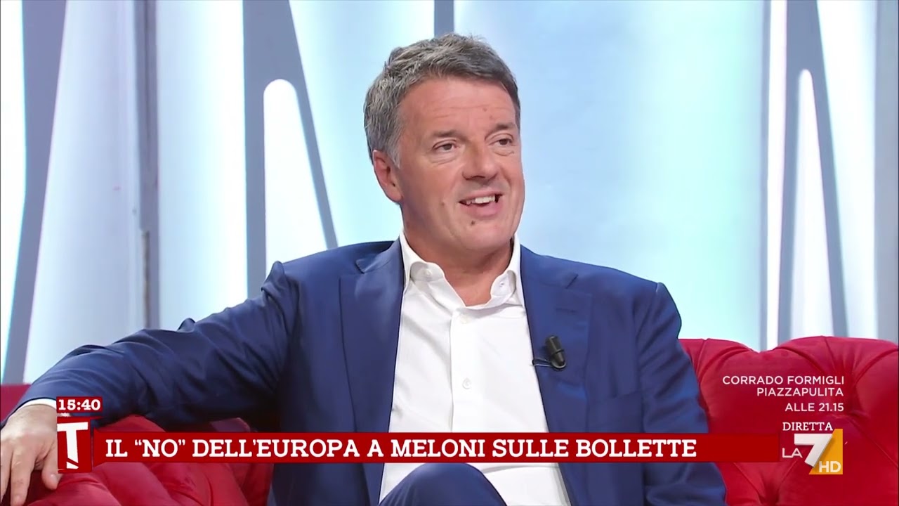 Matteo Renzi: "Meloni perderà le elezioni su stipendi, tasse e bollette"