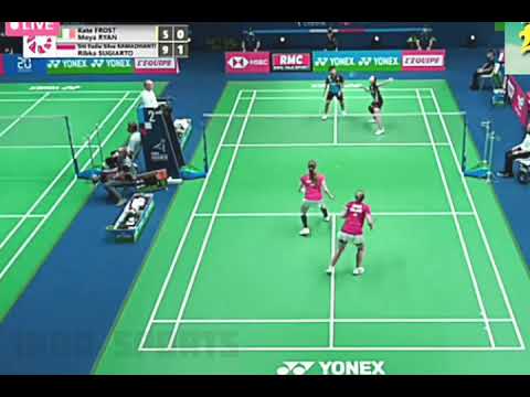 Highlights Badminton French Open 2021 | Siti Fadia/Ribka Sugiarto vs Kate Frost/Mova Rvan