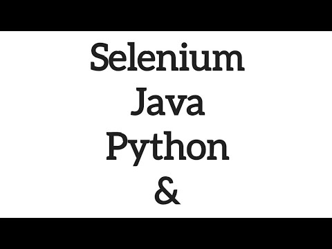 Selenium|Python|Java Questions