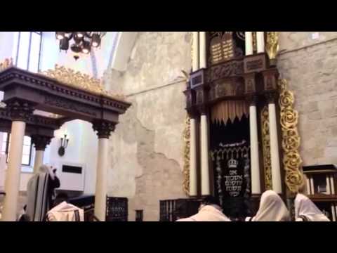 Are you ready? Shofar, sunrise prayers, Churva, Jerusalem