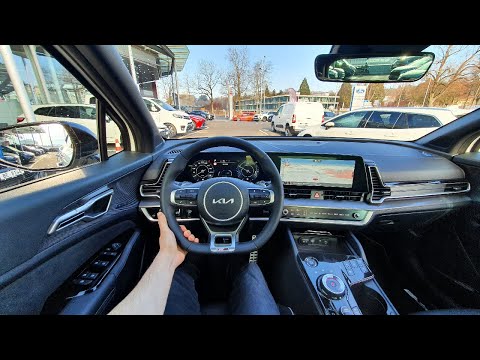 New Kia Sportage Hybrid GT Line 2022 Test Drive POV