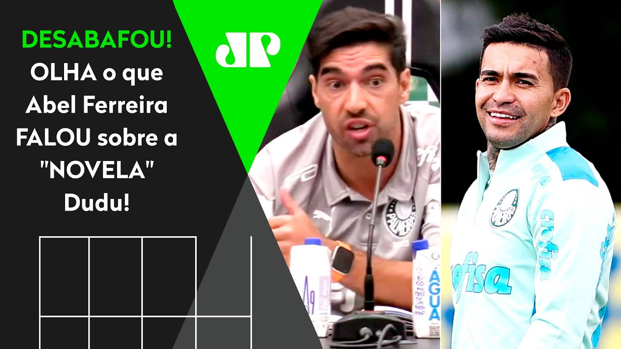 "ISSO É MENTIRA!!! A ÚNICA VERDADE é: o Dudu ME PEDIU para..." Abel Ferreira DESABAFA no Palmeiras!