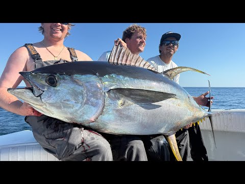 I LOVE CATCHING BIG TUNAS (Bonus White Marlin on Popper)