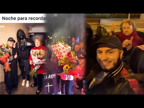 OMAR MONTES lo da TODO con sus ABUELOS de fiesta y les PASEA en el FERRARI con CECIARMY