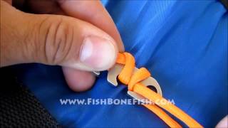 Fish Bone Knotless Rope Tie - Basic Tie
