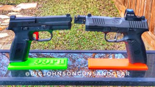 FNS9 (Non Optic) vs FN 509 (Optic) At The Range!💥 Dot vs No Dot!