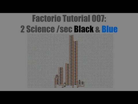 Factorio Tutorial 007: Military and Chemical Science Pack