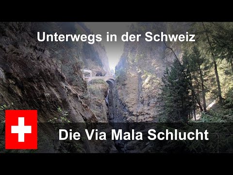Schweiz: Die Viamala Schlucht