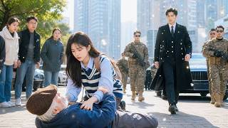 Old man faints, no one helps. Poor girl aids him; he’s CEO’s grandpa, CEO marries her instantly.