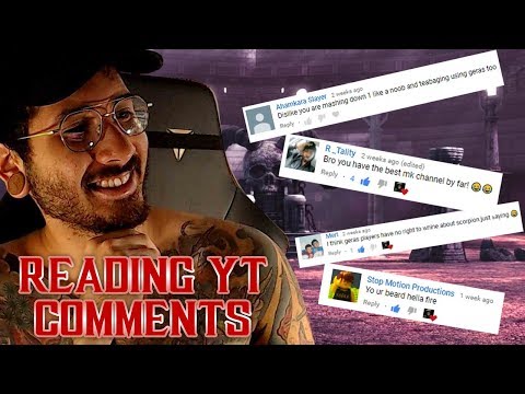 READING YouTube COMMENTS w DestroyerFGC!