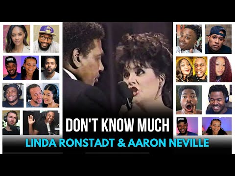 Linda Ronstadt & Aaron Neville - Don't Know Much - REACTION COMPILATION