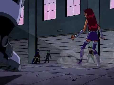 Teen titans- apprentice clip- Robin goes crazy