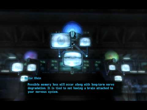 Fallout New Vegas - Old World Blues - first conversation with the Think Tank
