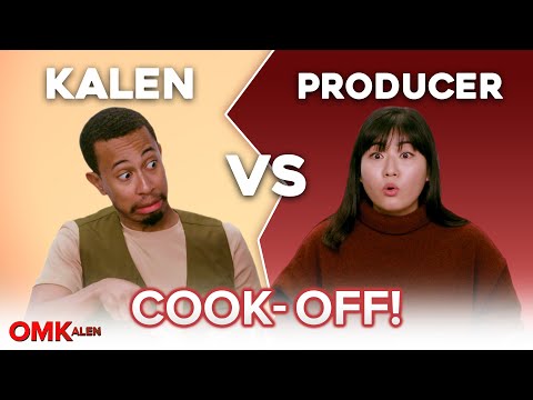 'OMKalen'。カレンとプロデューサーの料理対決 (‘OMKalen’: Kalen vs. His Producer in a Cooking Competition)