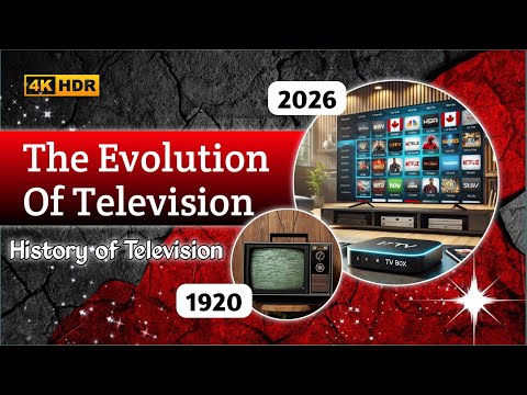 The Evolution of Television (TV) 1920 - 2026 #television