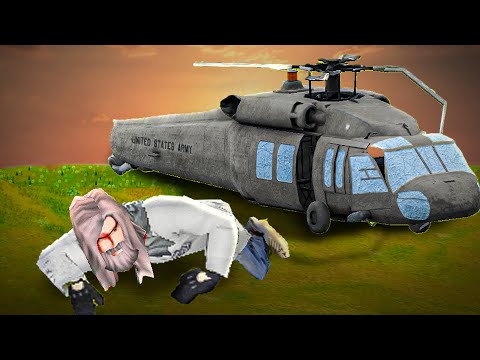 Can I Survive a HELICOPTER CRASH in Project Zomboid?