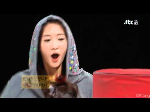 120212 SNSD DB Yoona and Sunny Funny Boxing Cut