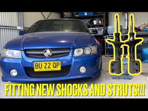 How to rebuild and replace front shocks / struts in Holden VT to VZ commodore - VZ SSZ