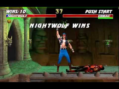 Ultimate Mortal Kombat 3 - Nightwolf Arcade Very Hard - SZ Valdes