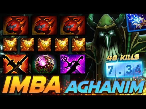 7.34 GoodWIN Necrophos IMBA Aghanim 48 KILLS - Dota 2 Pro Gameplay [Watch & Learn]