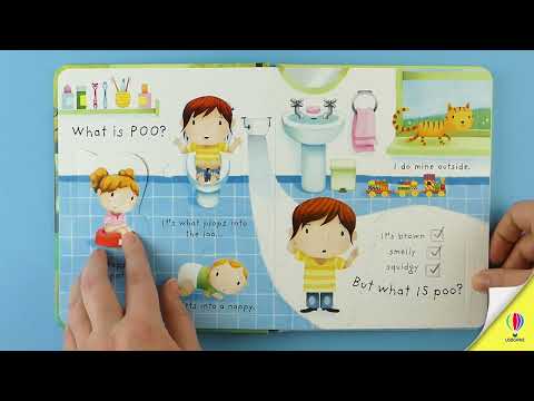 Книга Lift-the-Flap Very First Questions and Answers: What is Poo? video 1