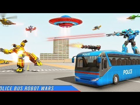 Mars Battle Bus Robot Game 3D Android Gameplay#1