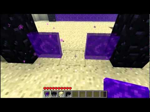 Minecraft: Massive Nether Gate + Above Ground Dungeon