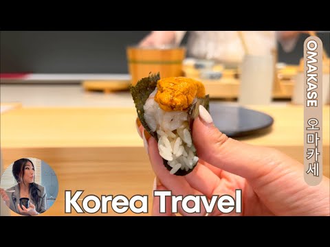 Melhor restaurante da Coreia | Sushi Omakase